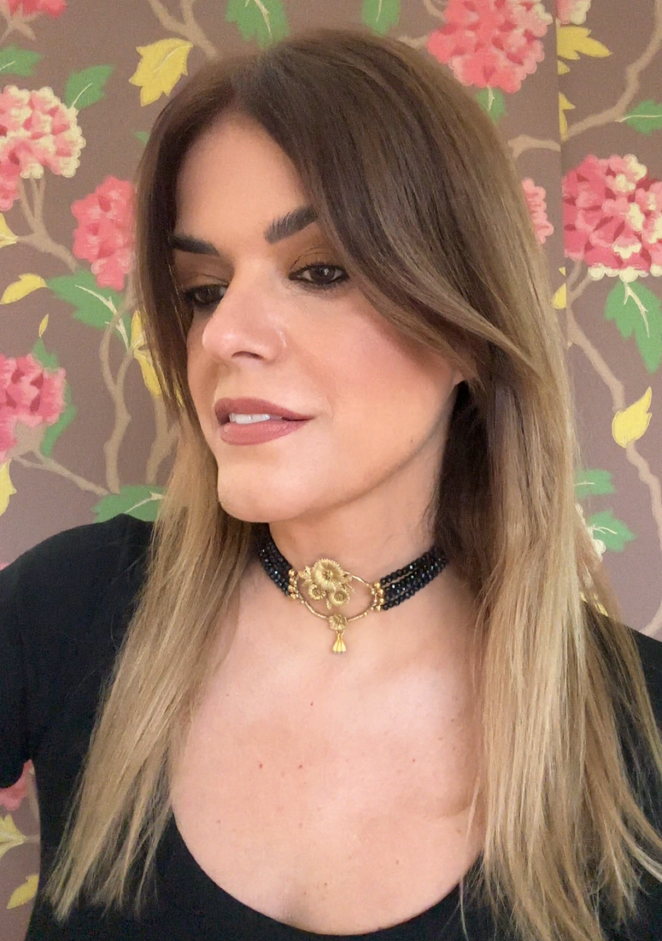 Choker vinted em preto